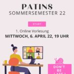 Programm Sommersemester 22